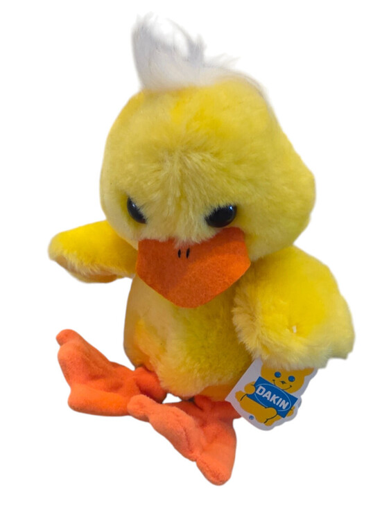 Dakin Other - Vintage Dakin RARE Plush Stuffed Animal Yellow Duck w/ Hang Tag
